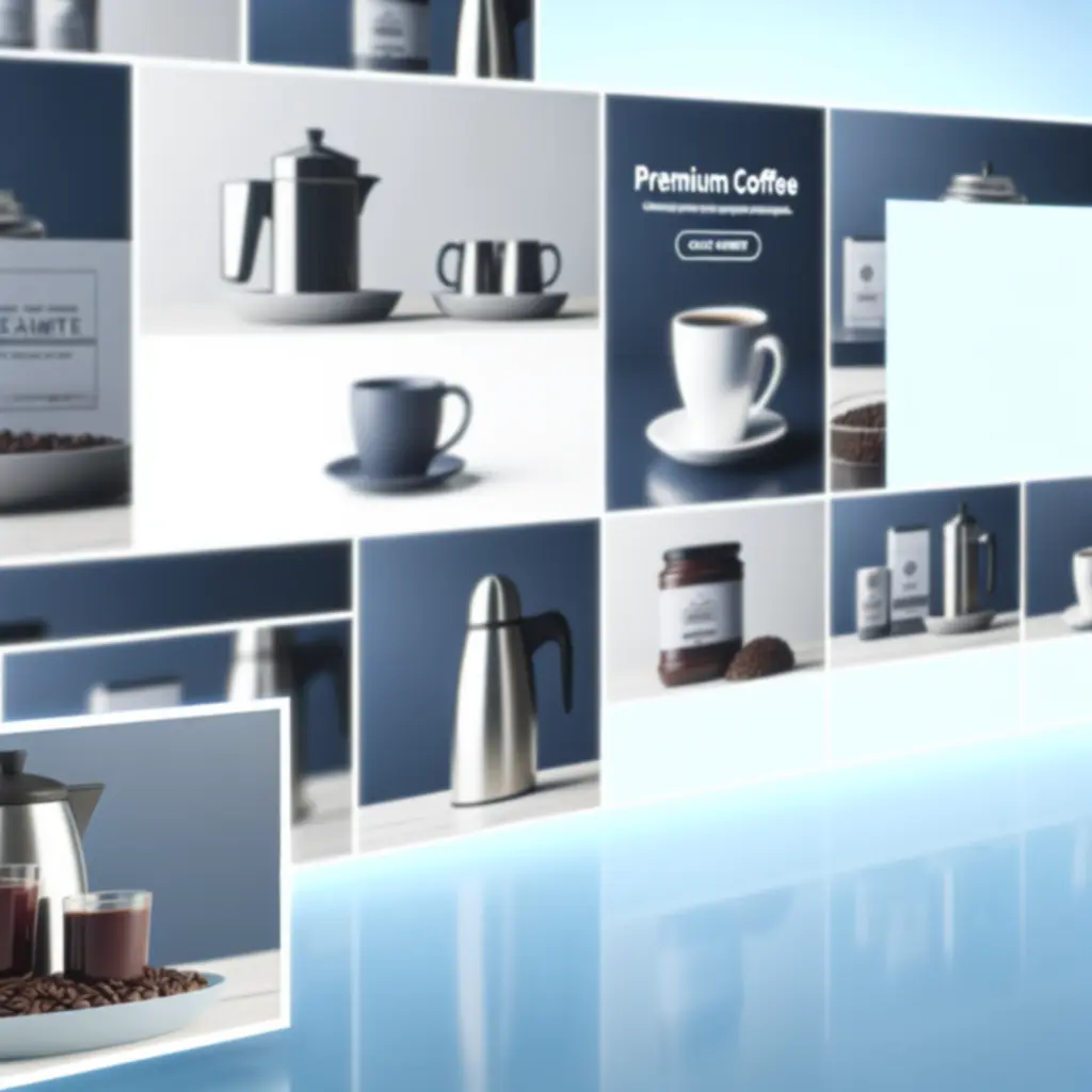 Thumbnail van een premium koffieproduct in de winkelwagen